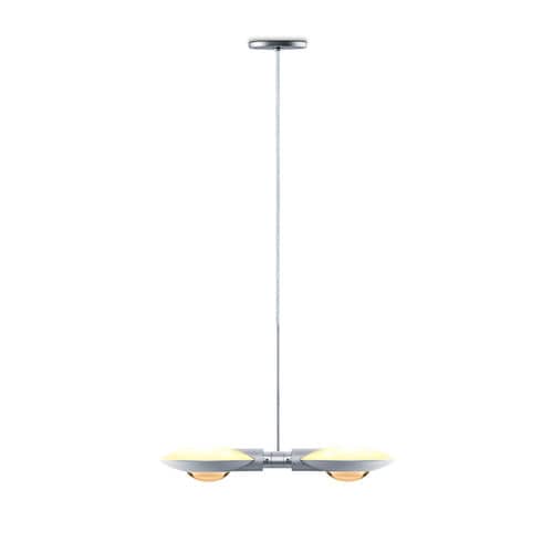 Pendant lamp - PURO FILO DOPPIO - Occhio - aluminum / steel / brass