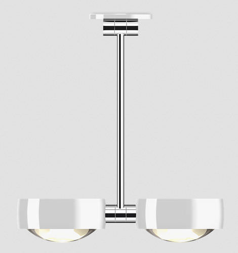 Pendant lamp - SENTO: SOFFITTO DOPPIO - Occhio - metal / contemporary / corded