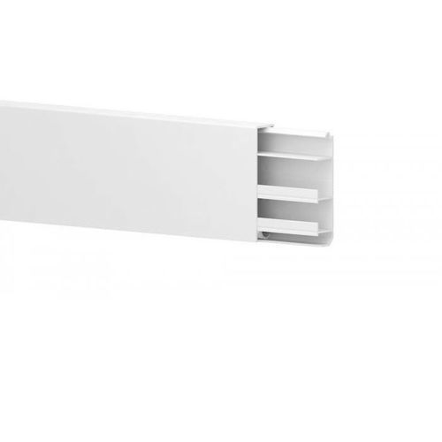 Plastic cable trunking - 4D E-SKIRTING - Kunststoffwerke GGK - PVC / baseboard / floor