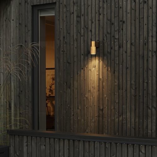 Contemporary wall light - TEMI  - Gnosjö Konstsmide - outdoor / aluminum / glass