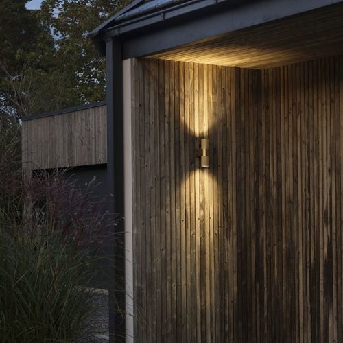 Contemporary wall light - TEMI  - Gnosjö Konstsmide - outdoor / aluminum / glass