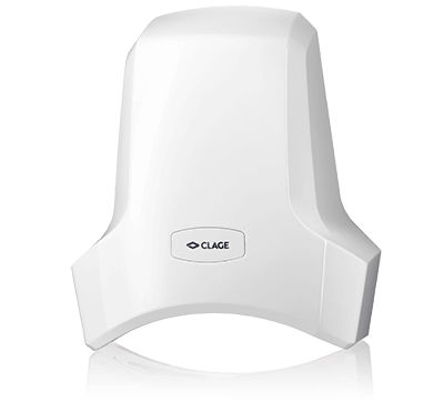 Electronic hand dryer - WHT - CLAGE GmbH - wall-mounted / ABS
