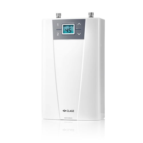Electric instant water heater - CEX-U - CLAGE GmbH - wall-mounted / undersink / vertical