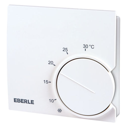 Mechanical thermostat - RTR 9121 - Eberle Controls - manual / room / for heating
