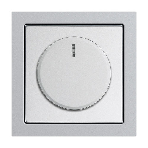 Light dimmer switch - ROTARY - BUSCH-JAEGER - rotating / recessed / plastic