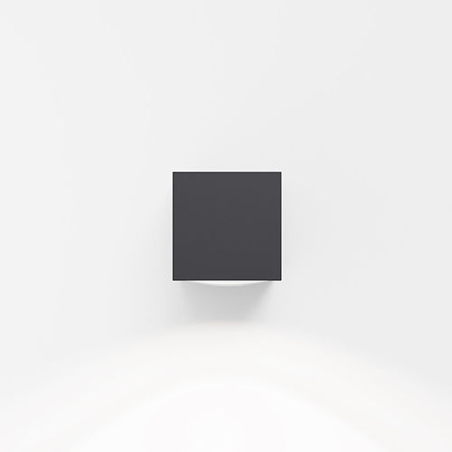 Contemporary wall light - COMO DOWN - IP44 Schmalhorst - outdoor / cast aluminum / glass