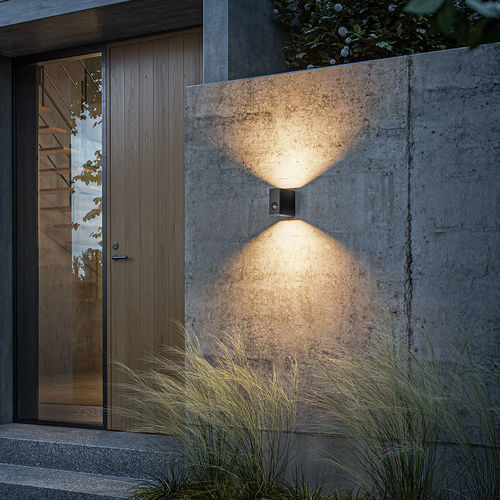 Contemporary wall light - EYE - IP44 Schmalhorst - outdoor / aluminum / alloy