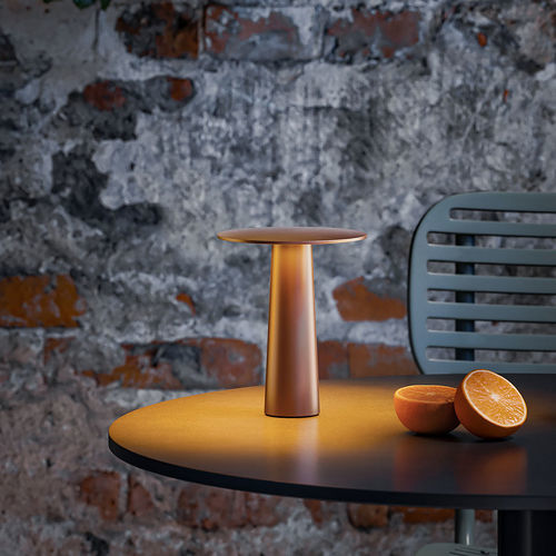 Table lamp - LIX MINI - IP44 Schmalhorst - aluminum / bronze / polycarbonate