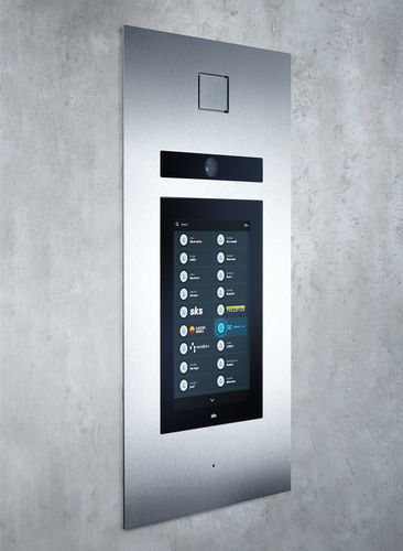 Stainless steel door station - 600053 - SKS - Kinkel Elektronik - residential / wall-mounted / exterior