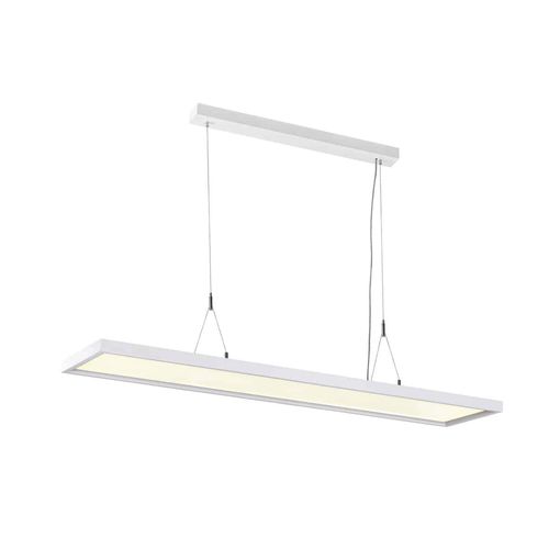 Hanging light fixture WORKLIGHT SLV ELEKTRONIK LED / rectangular
