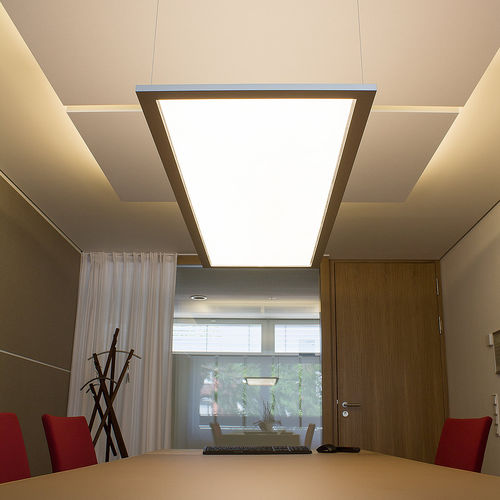 Hanging light fixture - TRANSPARENCY - Schmitz-Wila GmbH - built-in / LED / rectangular
