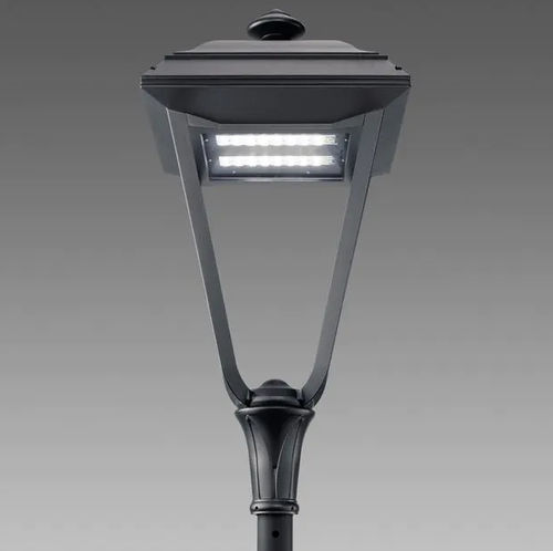 Urban lamp post - 3209 LUCERNA Q8 - Disano Illuminazione - contemporary / cast aluminum / glass