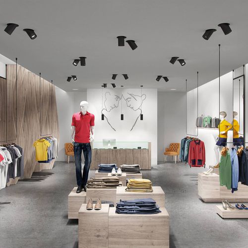 Recessed ceiling spotlight - PIPES RIO RVO - Intra Lighting d.o.o. - LED / round / commercial