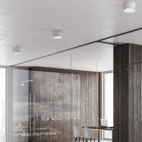 Surface mounted downlight - NUCLEO C - Intra Lighting d.o.o. - fluorescent / round / indoor