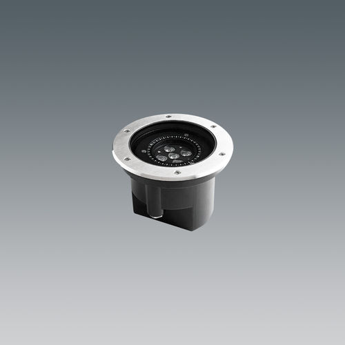 Recessed floor light fixture UPLIGHT 200 Willy Meyer + Sohn LED