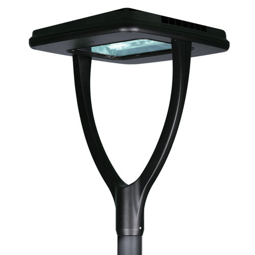 Urban lamp post - DOMINO PARK - Fael - contemporary / aluminum / LED