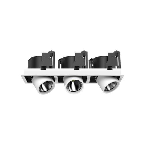Recessed ceiling light fixture - FRAME M3 - Lanzini - LED / circular / square
