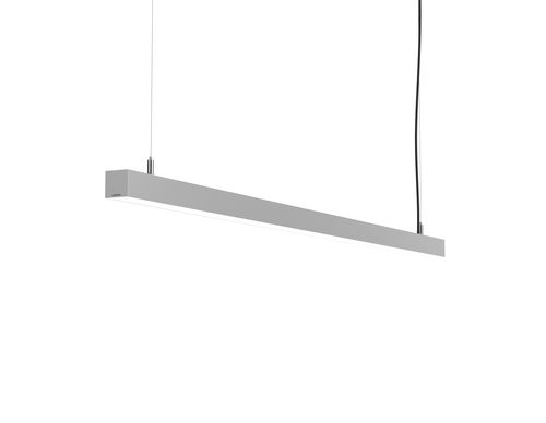 Hanging light fixture - L1 - Lanzini - LED / linear / square