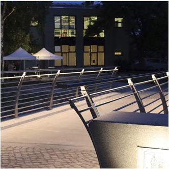 Aluminum profile handrail - LECCOR Leuchten GmbH - LED / escalator