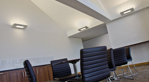 Contemporary wall light - SLIM JIM - Thorlux Lighting / F.W. Thorpe PLC - indoor / glass / fluorescent