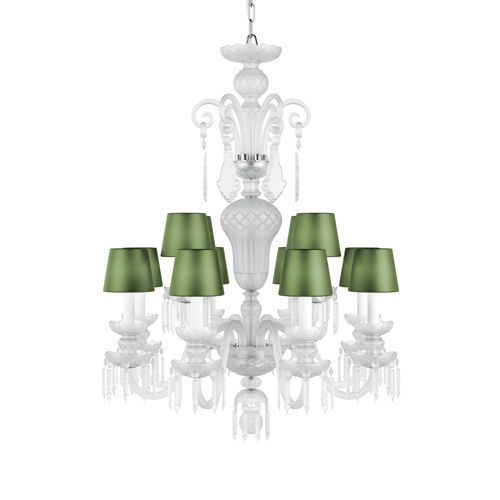 Traditional chandelier - RUDOLF : CONTEMPORARY COLOUR - Preciosa - crystal / chrome-plated brass / handmade