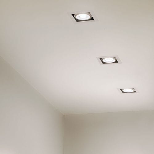 Recessed ceiling spotlight - ORBITAL - Arkos Light - Oscaluz, - LED / halogen / square