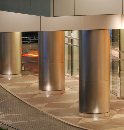 Recessed wall spotlight - TOPO - ONOK LUZ TECNICA - recessed floor / LED / round
