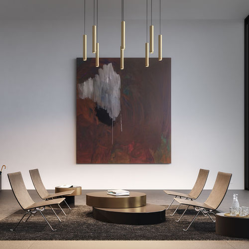 Pendant lamp - VERTICO - RIBAG Licht AG - aluminum / contemporary / corded