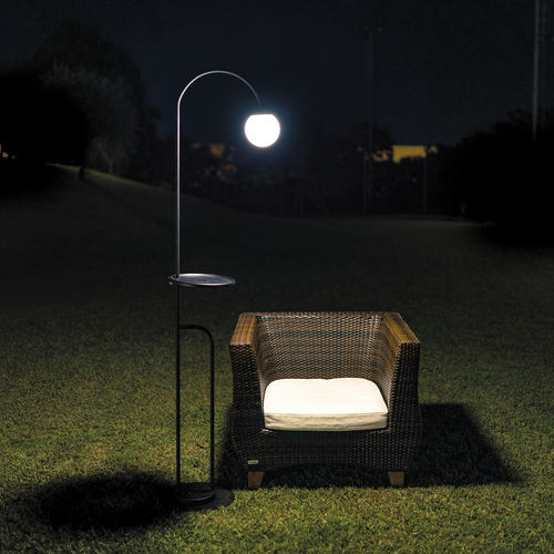 Floor-standing lamp - BUTLER - LINEA LIGHT GROUP - painted metal / polyethylene / contemporary