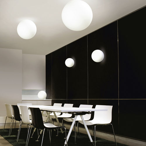 Contemporary ceiling light - OH!_S - LINEA LIGHT GROUP - round / polyethylene / LED