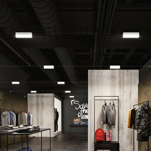 LED cable lighting - IOTA - LINEA LIGHT GROUP - rectangular / aluminum / PC