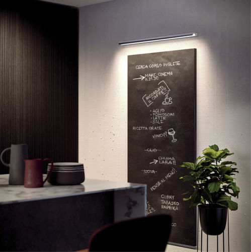 Contemporary wall light - HALFPIPE 2 - LINEA LIGHT GROUP - indoor / aluminum / polished aluminum