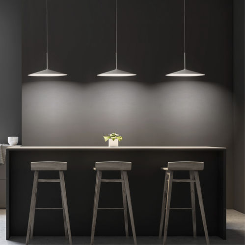 Pendant lamp - POE PLUS - LINEA LIGHT GROUP - metal / contemporary / corded
