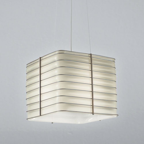 Pendant lamp - NETTUNO - Siru Lighting - wire mesh / blown glass / contemporary
