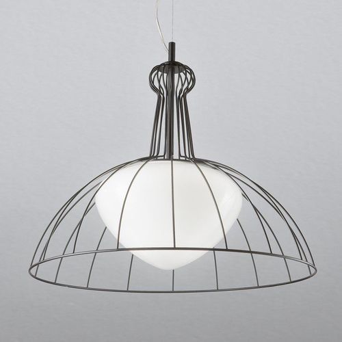 Pendant lamp - LAB - Siru Lighting - metal / glass / blown glass