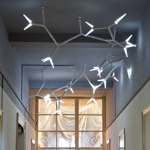 Contemporary ceiling light - SPARKS - Quasar Holland - aluminum / LED / home