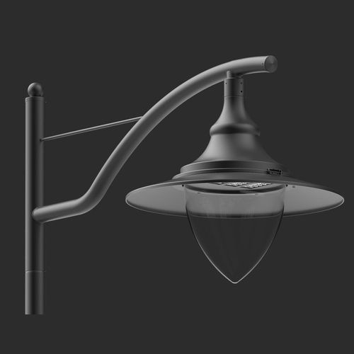 Urban lamp post - OW II - Rosa - ZPSO Stanislaw Rosa - traditional / anodized aluminum / LED