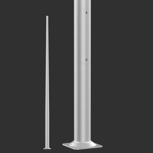 Lighting pole - SAL-2,5/B60 - Rosa - ZPSO Stanislaw Rosa - aluminum