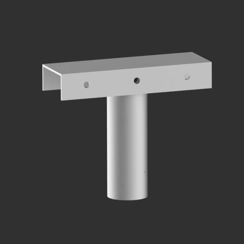 Aluminium lamp post arm WN2 Rosa ZPSO Stanislaw Rosa