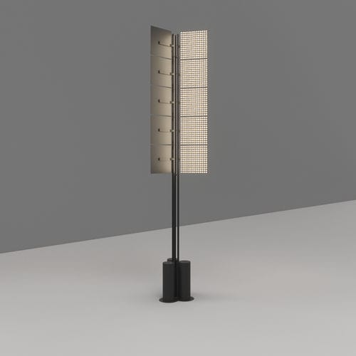 Floor-standing lamp - BEACON GRID  - PROLICHT - metal / contemporary / wireless