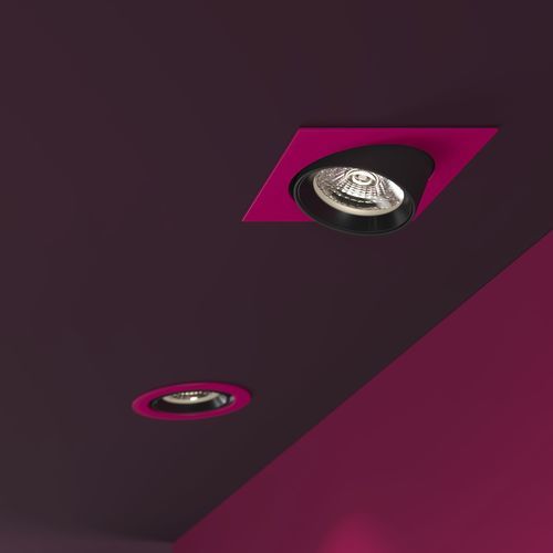 Recessed downlight - CENTRIQ - PROLICHT - LED / round / square