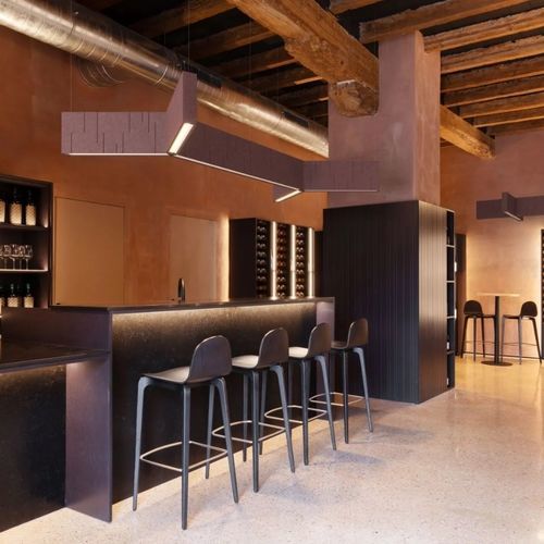 Hanging light fixture - UNITY  - PROLICHT - LED / linear / IP40