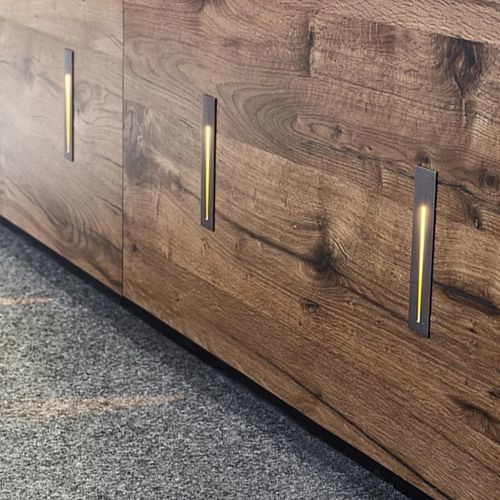 Contemporary wall light - STRING - PROLICHT - indoor / extruded aluminum / linear