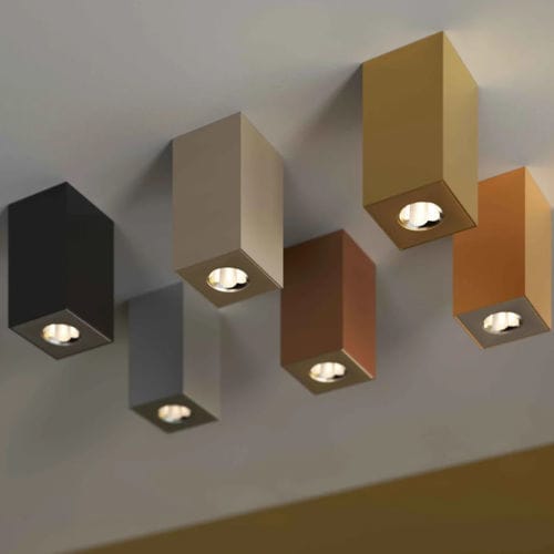 Surface-mounted spotlight - OIKO PRO SQUARE - PROLICHT - LED / square / IP20
