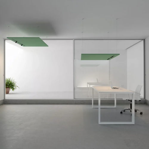 Ceiling acoustic panel - 411-1280 03 42 20 - PROLICHT - for ceilings / ceiling mounted / aluminum