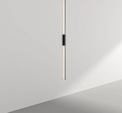Contemporary wall light - 320-1450 - PROLICHT - indoor / aluminum / tubular