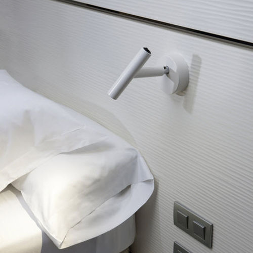 Contemporary wall light - SPY - Carpyen, - indoor / nickel / cylindrical