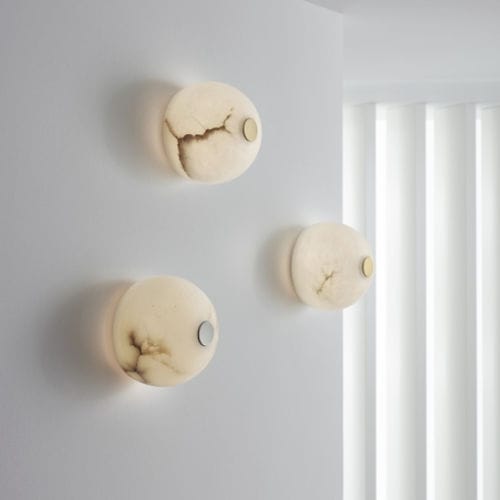 Contemporary wall light - NEIL - Carpyen, - indoor / alabaster / home