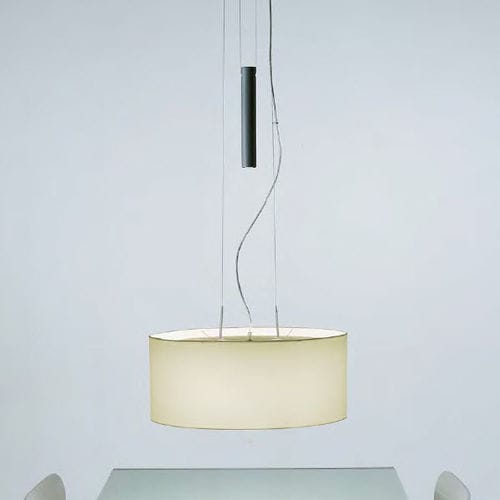 Pendant lamp - FUNI - Carpyen, - metal / cotton / contemporary
