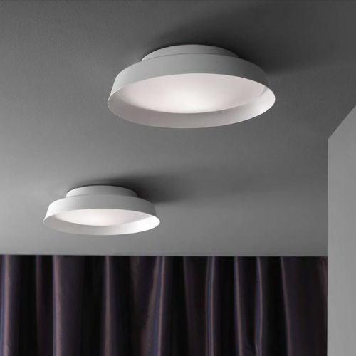Contemporary ceiling light - BOOP! - Carpyen, - round / glass / LED
